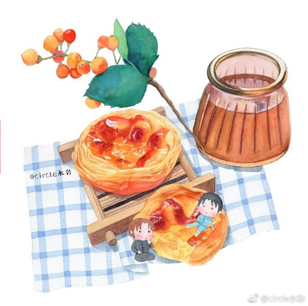 circle水彩