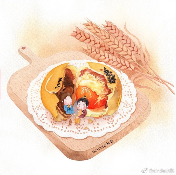 circle水彩